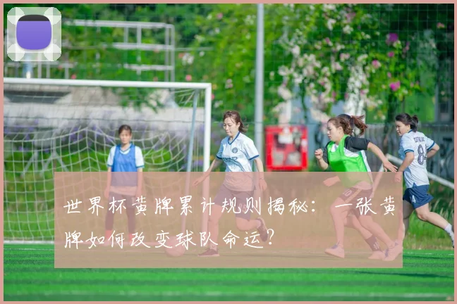 世界杯黄牌累计规则揭秘：一张黄牌如何改变球队命运？